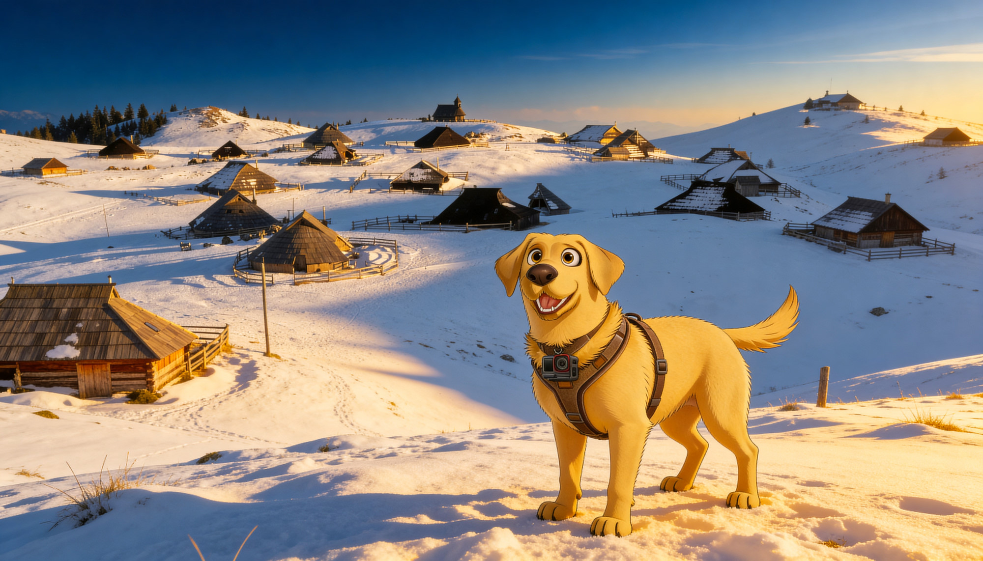 Zimska Velika planina