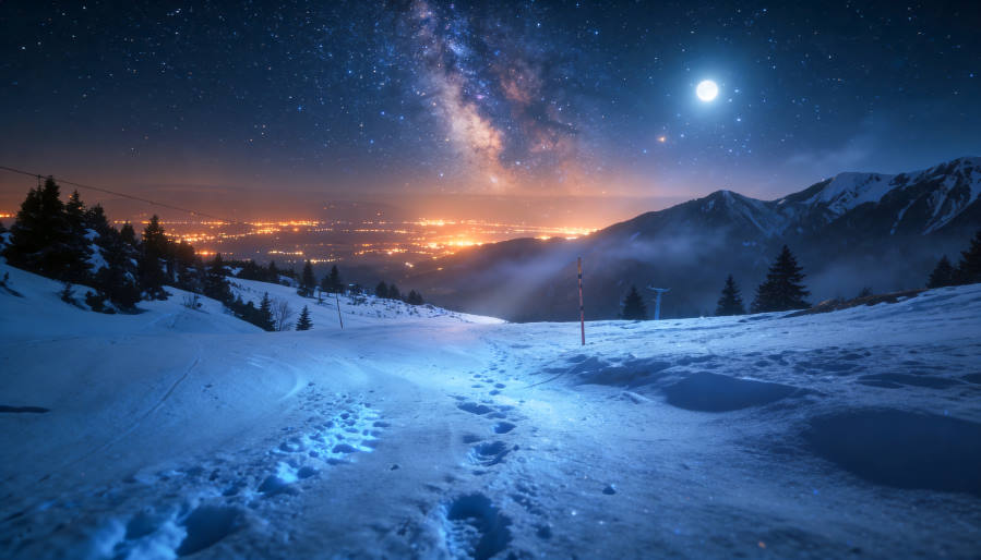 Jutro na Veliki planini