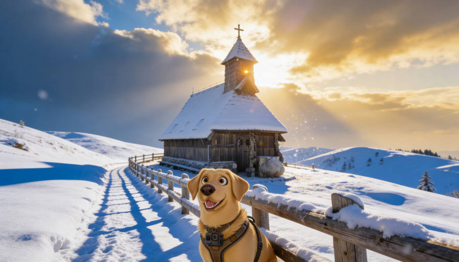 Sneg na Veliki planini